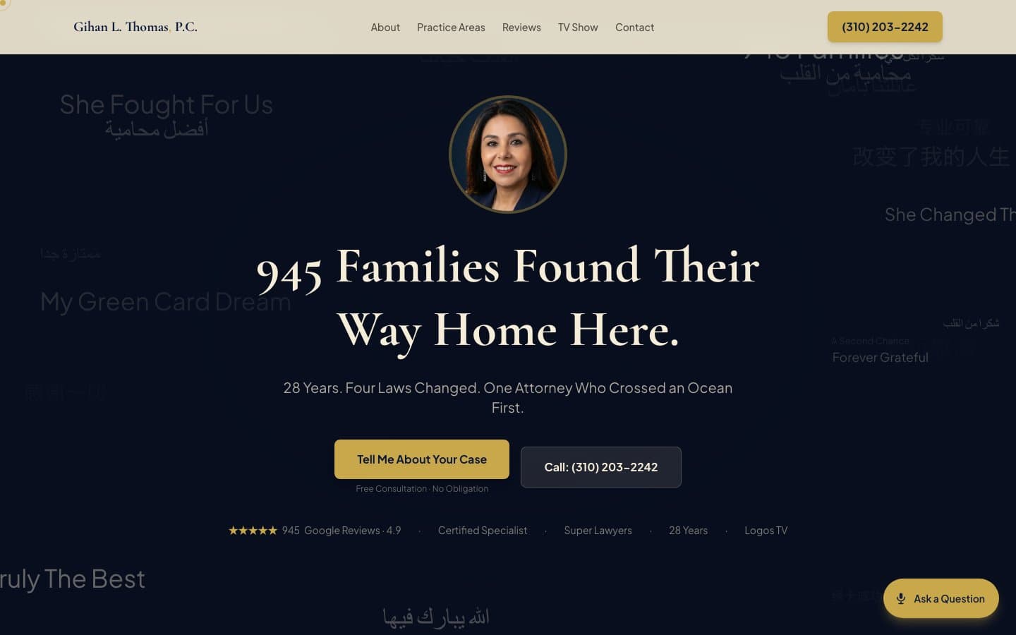 Gihan Thomas Law — built by Blynk Studio